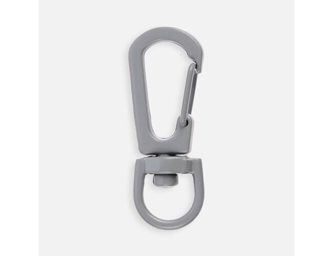 Застежка-карабин Snap Hook, S, серая