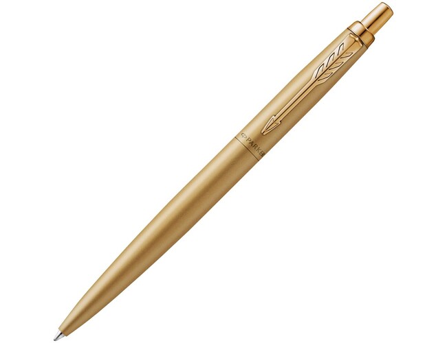 Ручка шариковая Parker Jotter XL Monochrome Gold, золотистая