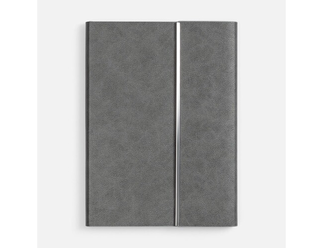 Ежедневник Petrus Flap, недатированный, серый