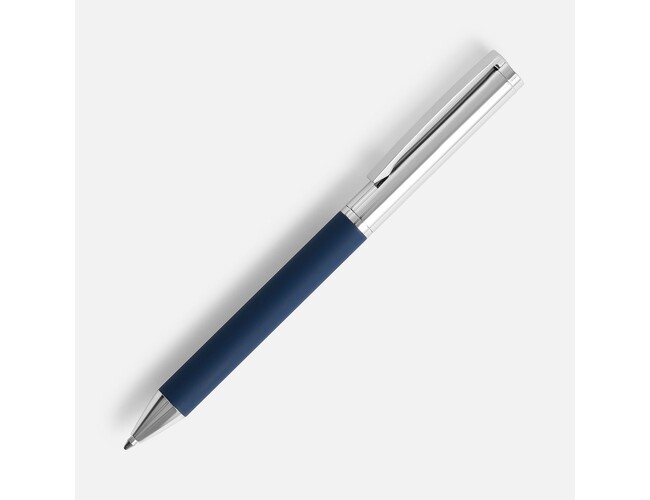 Ручка шариковая Eyeshot Soft Touch, темно-синяя