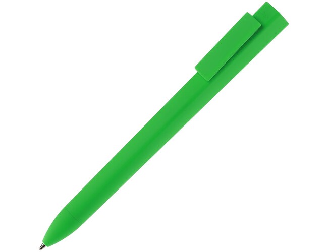 Ручка шариковая Swiper SQ Soft Touch, зеленая