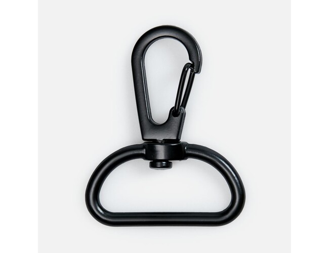 Застежка-карабин Snap Hook, L, черная