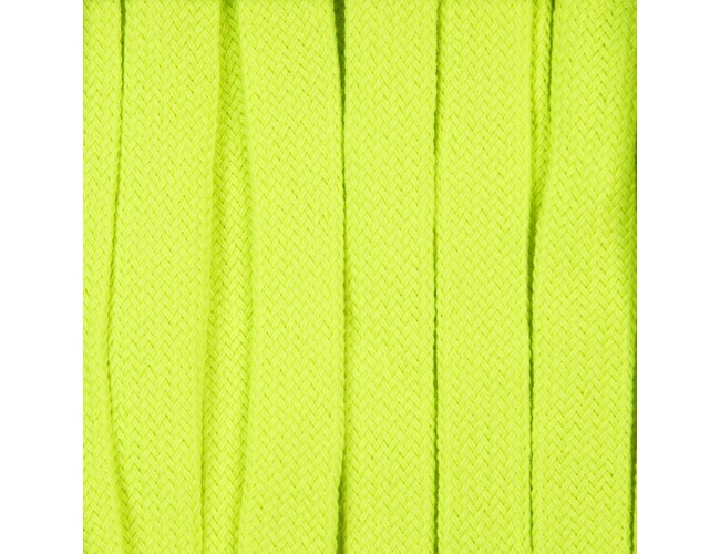 Плоский шнур Cord S, желтый неон, 10 см