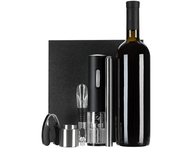 Винный набор Wine Diesel, черный