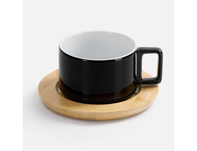 Чайная пара Stave, черная