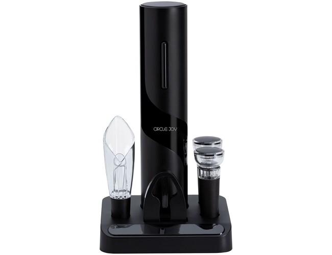 Винный набор Circle Joy Electric Wine Bottle Opener, черный