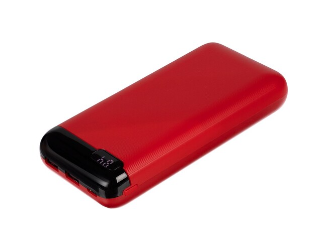 Внешний аккумулятор Gamechanger 20000 мАч, красный