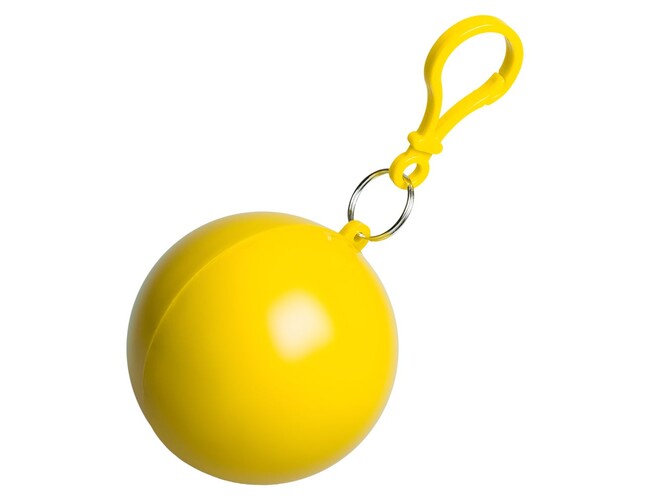 Дождевик в круглом футляре Nimbus, желтый