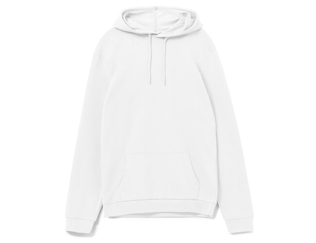 Толстовка с капюшоном унисекс Hoodie, белая, размер 4XL