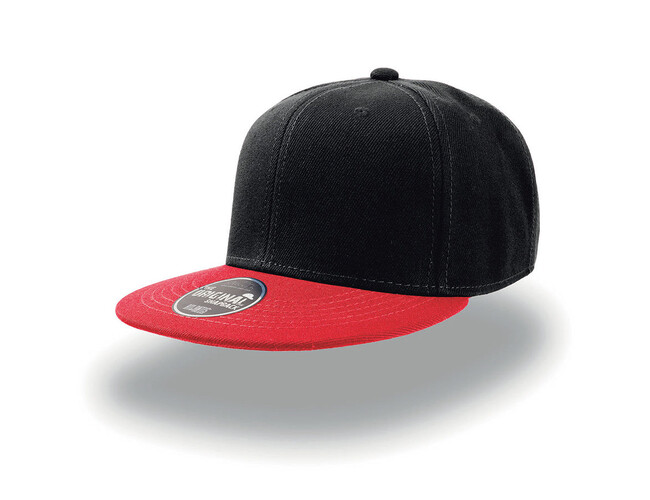 Бейсболка SNAP BACK, 6 клиньев, пластиковая застежка