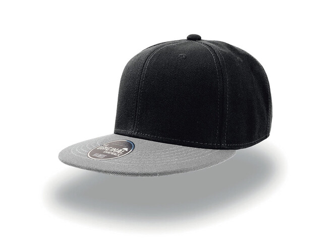 Бейсболка SNAP BACK, 6 клиньев, пластиковая застежка