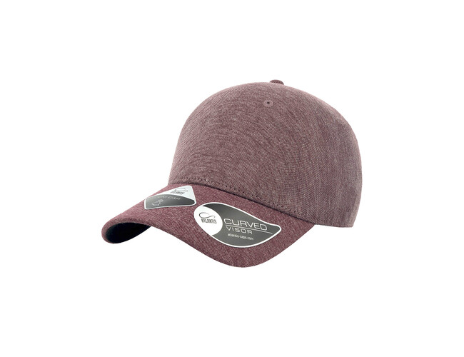 Бейсболка UNI-CAP PIQUET, без панелей и швов, без застежки