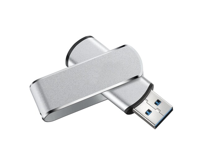 USB flash-карта SWING METAL, 64Гб, алюминий, USB 3.0