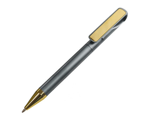 Ручка шариковая GLOSSY GOLD
