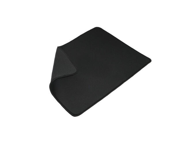 Коврик для мыши GLIDE S, 26*21*0,3см, прошитый край, черный