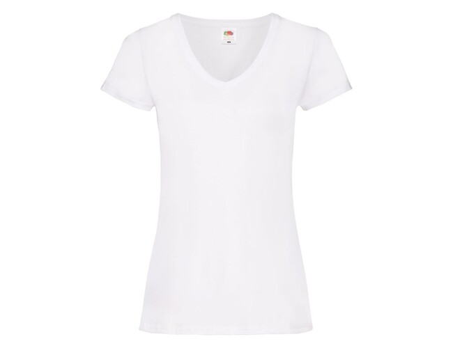 Футболка женская "Lady-Fit V-Neck T"