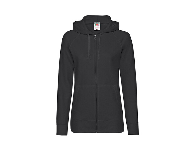 Толстовка женская без начеса LADIES LIGHTWEIGHT HOODED SWEAT 240