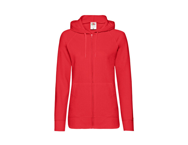 Толстовка женская без начеса LADIES LIGHTWEIGHT HOODED SWEAT 240