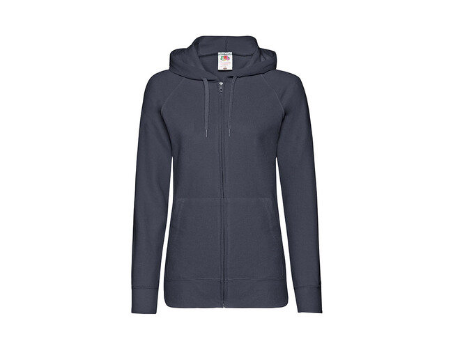 Толстовка женская без начеса LADIES LIGHTWEIGHT HOODED SWEAT 240