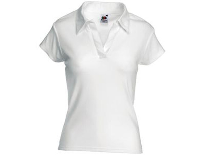 Поло женское "Lady-Fit Rib Polo"