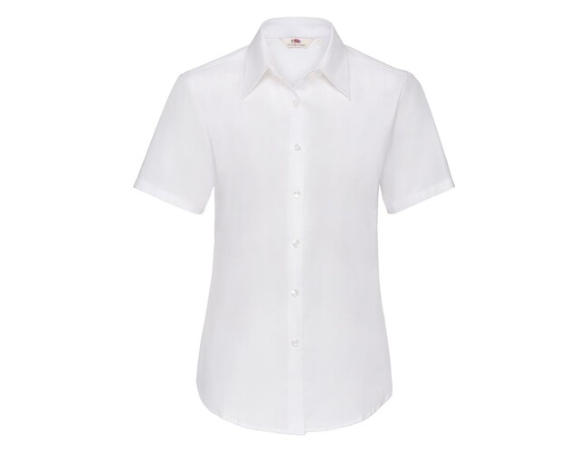 Рубашка женская SHORT SLEEVE OXFORD SHIRT LADY-FIT 130