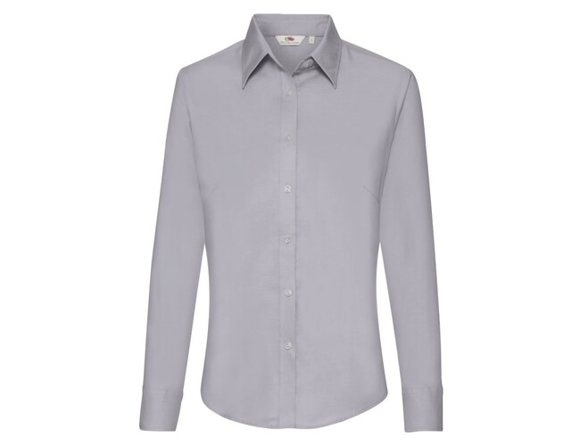 Рубашка женская LONG SLEEVE OXFORD SHIRT LADY-FIT 135