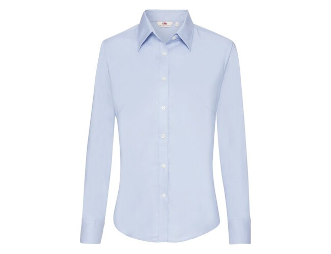 Рубашка женская LONG SLEEVE OXFORD SHIRT LADY-FIT 135