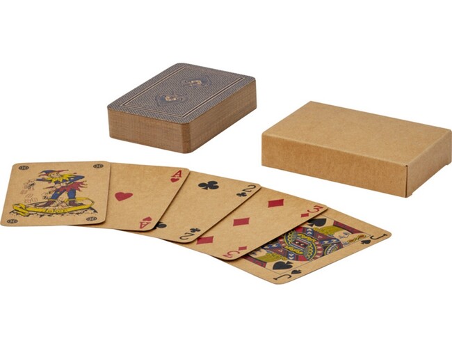 Набор игральных карт «Ace» из крафт-бумаги, натуральный