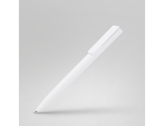 Ручка пластиковая шариковая «Taper Solid», белый