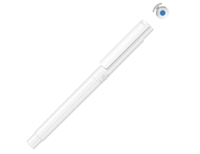 Капиллярная ручка в корпусе из переработанного материала rPET "RECYCLED PET PEN PRO FL», белый