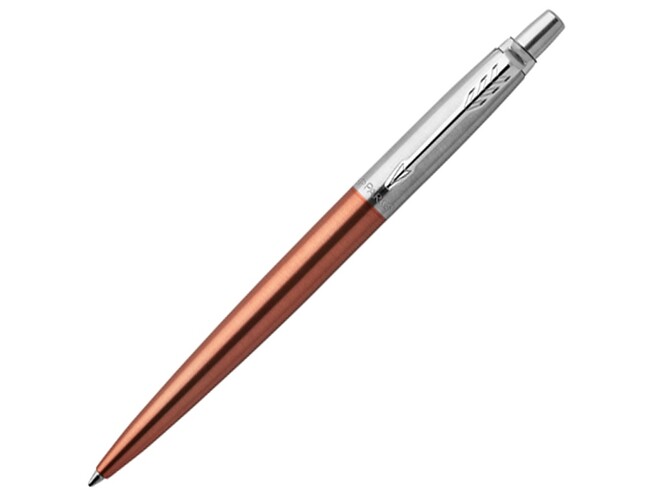 Ручка шариковая Parker Jotter Essential, оранжевый, серебристый