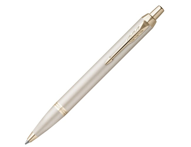 Ручка шариковая Parker IM, золотистый, перламутровый, серебристый