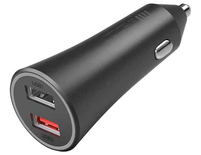 Устройство зарядное автомобильное «Mi 37W Dual-Port Car Charger», черный