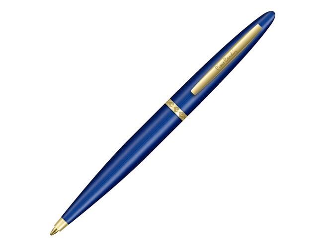 Ручка шариковая «КАПРИ (CAPRE)», синий/золотистый