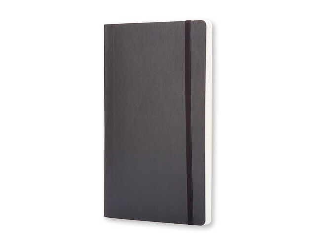 Записная книжка А5 (Large) Classic Soft (в клетку), черный