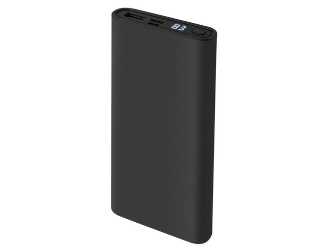 Внешний аккумулятор «Terra Pro» с QC/PD, 10000 mAh, черный