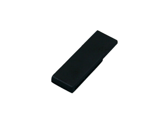 USB 2.0- флешка промо на 8 Гб в виде скрепки, черный
