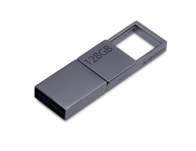 USB 3.0-флешка на 128 Гб с разъемами USB-A и Type-C, серебристый