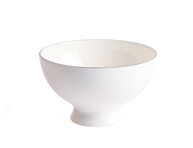 Миска «BOWL ALICE SLV», белый