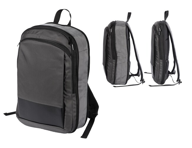 Расширяющийся рюкзак Slimbag для ноутбука 15,6", серый