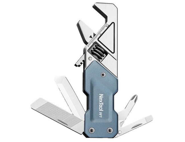 Мультитул-ключ Nextool Light Wrench W1, серый