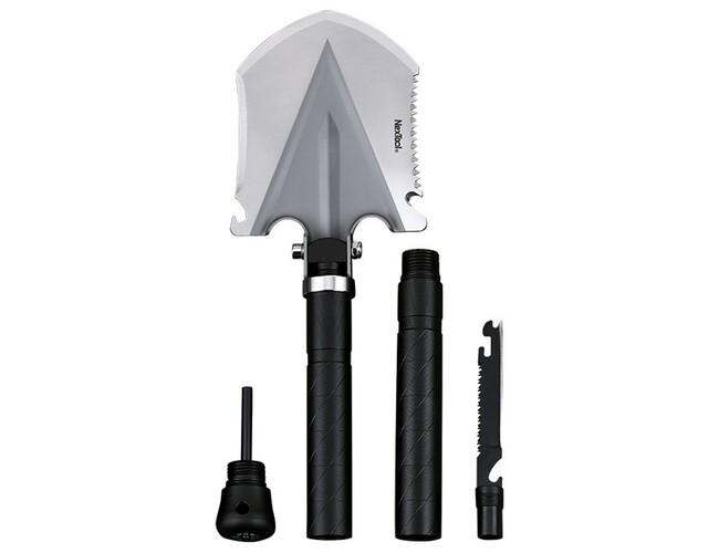 Складная мини лопата Nextool, черный