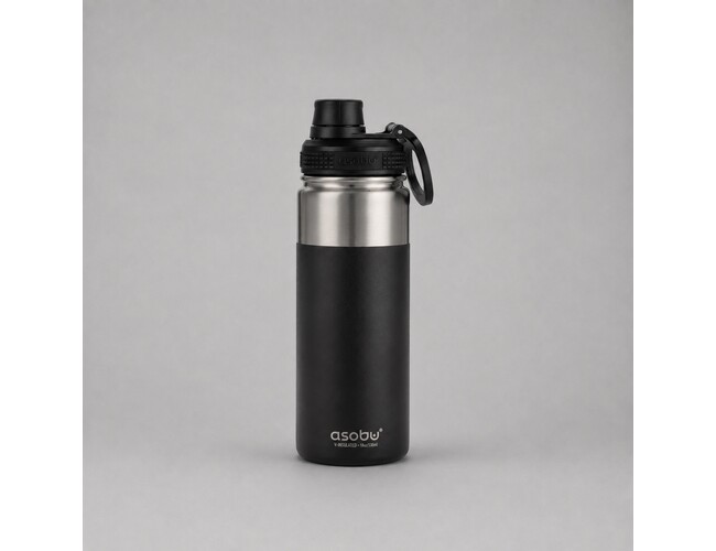 Вакуумная термобутылка «ALPINE FLASK», 530 мл, черный