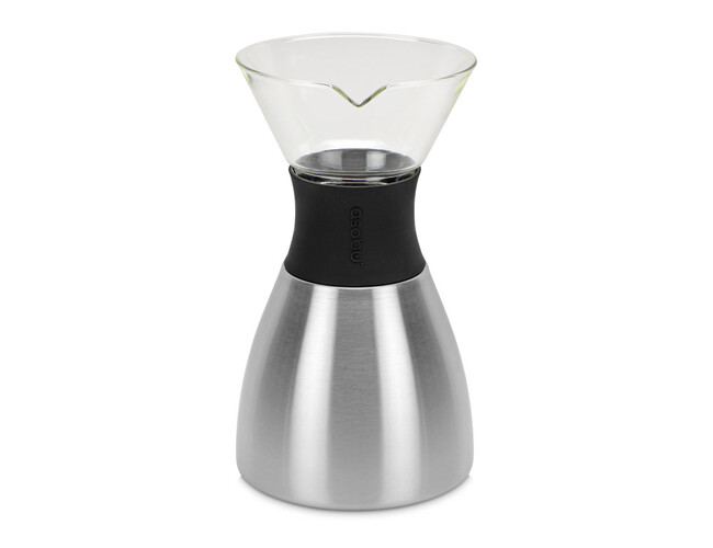 Кофеварка «POUR OVER», серебристый/черный