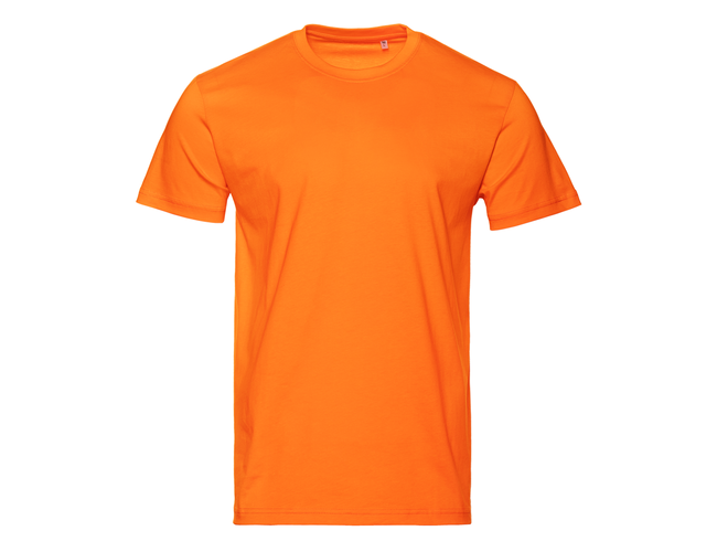 Футболка унисекс STAN, хлопок 150, 51, Оранжевый,  (28/1)  (44/XS)