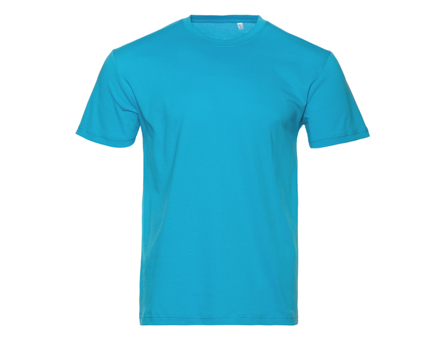 Футболка унисекс STAN, хлопок 150, 51, Бирюзовый,  (32)  (44/XS)