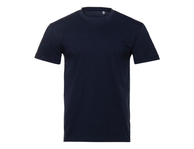 Футболка унисекс STAN, хлопок 150, 51, Тёмно-синий,  (46)  (44/XS)