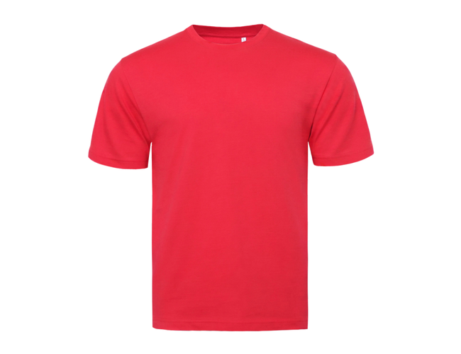 Футболка STAN, хлопок 160, 301, Красный,  (14)  (44/XS)