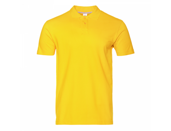 Рубашка поло унисекс STAN хлопок 185, 04U, Жёлтый,  (12/1)  (44/XS)