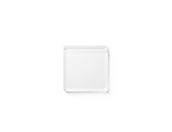 Шеврон ПВХ квадратный 30*30*2, 105, Чёрный,  (20)  (30*30*2 мм/ONE SIZE)